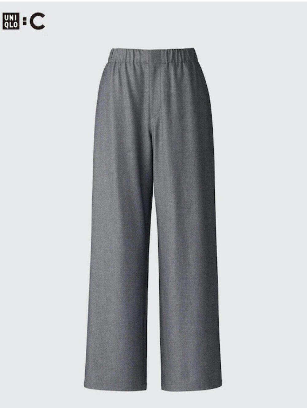 UNIQLO: C Wide Leg Pants Grey NWT